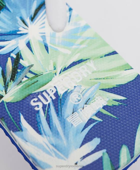 Superdry șlapi clasici de epocă pantofi albastru femei JX0Z6770