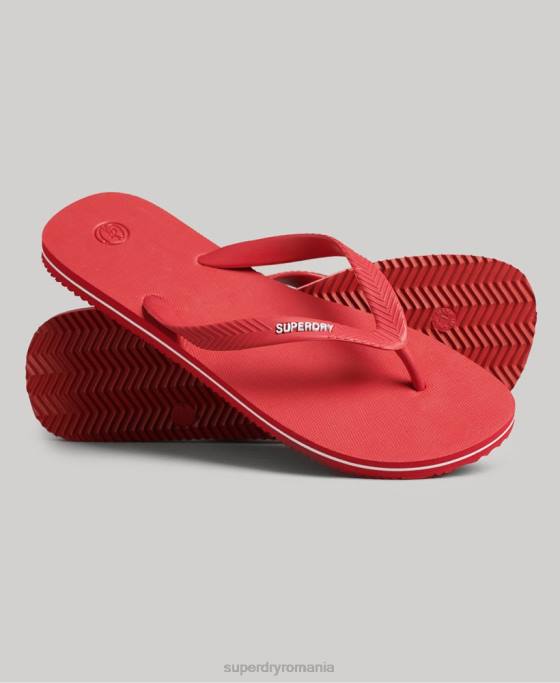 Superdry șlapi clasici de epocă pantofi roșu bărbați JX0Z1757