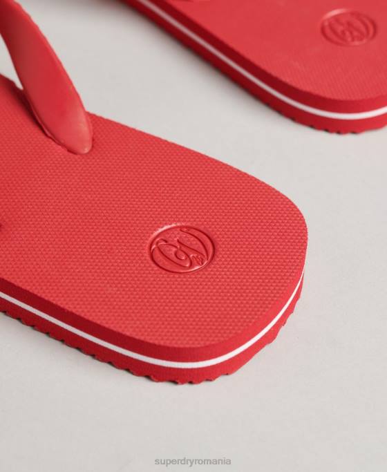 Superdry șlapi clasici de epocă pantofi roșu bărbați JX0Z1757
