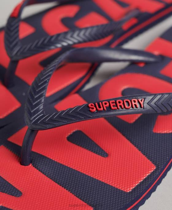 Superdry șlapi clasici vegani de epocă pantofi marina femei JX0Z4398