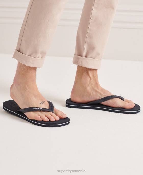 Superdry șlapi simpli esențiali pantofi marina bărbați JX0Z1949