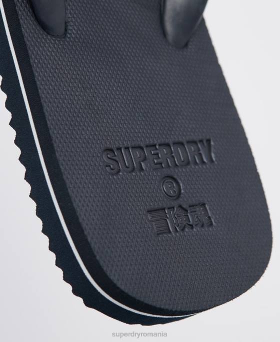 Superdry șlapi simpli esențiali pantofi marina bărbați JX0Z1949