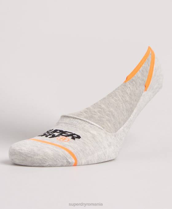 Superdry șosete antrenore din bumbac organic accesorii alb bărbați JX0Z1854