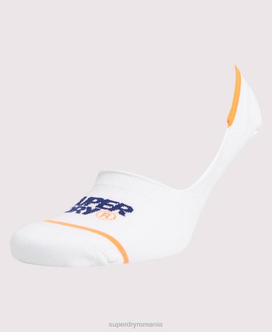 Superdry șosete antrenore fără prezentare accesorii alb bărbați JX0Z1853