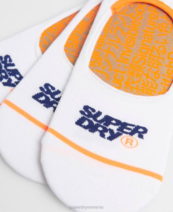 Superdry șosete antrenore fără prezentare accesorii alb bărbați JX0Z1853