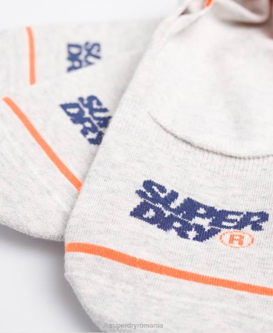 Superdry șosete antrenore fără prezentare accesorii gri bărbați JX0Z1855