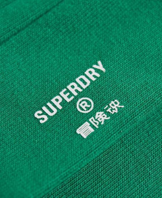 Superdry șosete casual din bumbac organic accesorii verde bărbați JX0Z1869