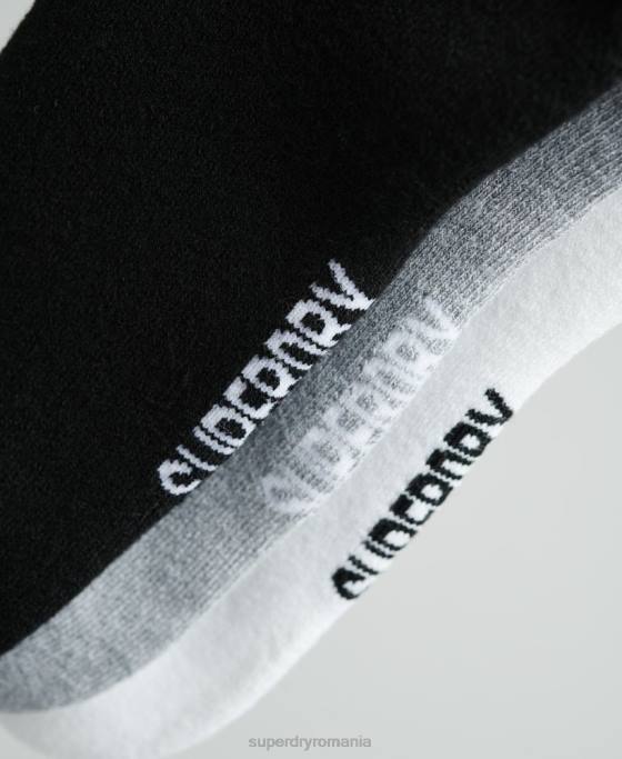 Superdry șosete coolmax crew accesorii alb bărbați JX0Z1425