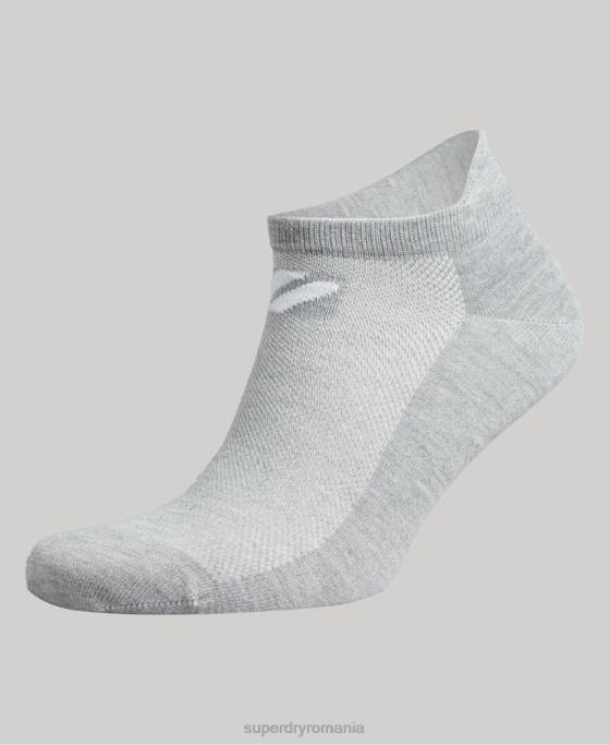 Superdry șosete coolmax pentru glezne accesorii alb bărbați JX0Z1424