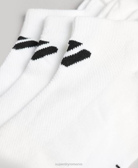 Superdry șosete coolmax pentru glezne accesorii alb bărbați JX0Z1432