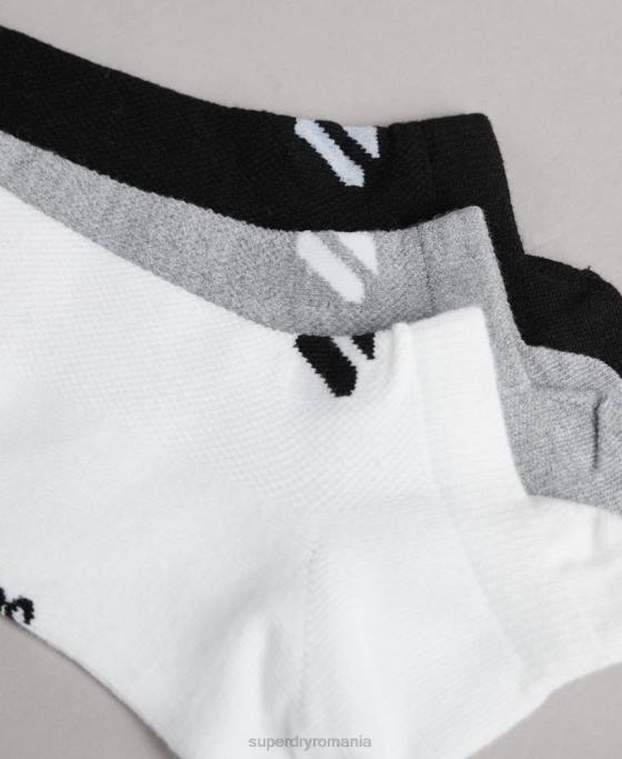 Superdry șosete coolmax pentru glezne accesorii alb femei JX0Z4191