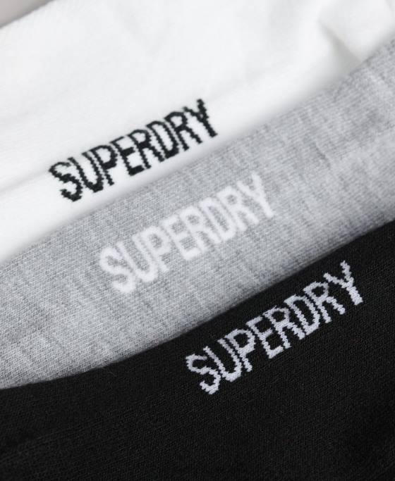 Superdry șosete coolmax pentru glezne accesorii alb femei JX0Z4191