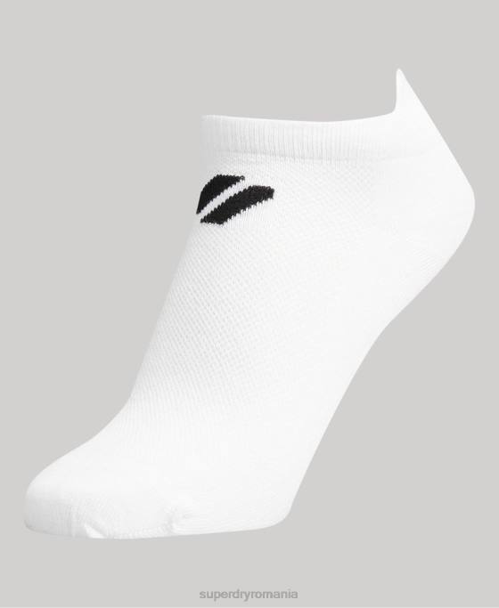 Superdry șosete coolmax pentru glezne accesorii alb femei JX0Z4191