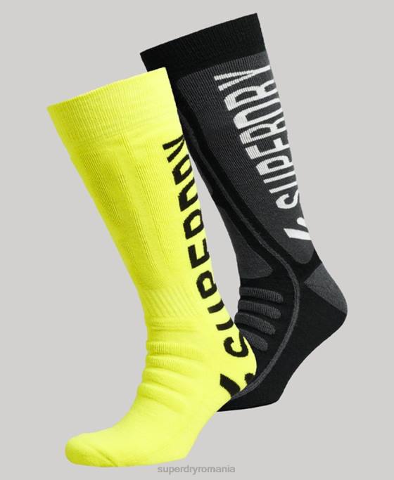 Superdry șosete de zăpadă pachet de 2 accesorii multi bărbați JX0Z1389