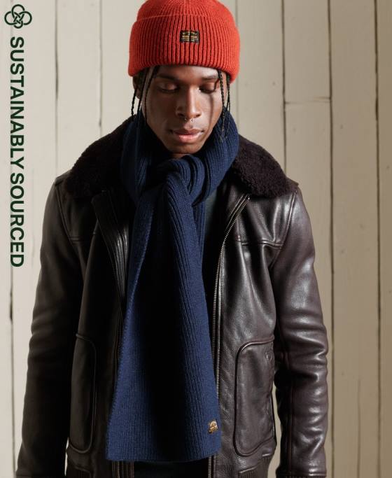 Superdry eșarfă radar accesorii marina bărbați JX0Z1825