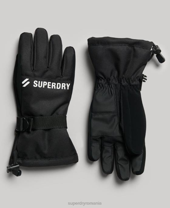 Superdry mănuși de zăpadă accesorii negru bărbați JX0Z1390