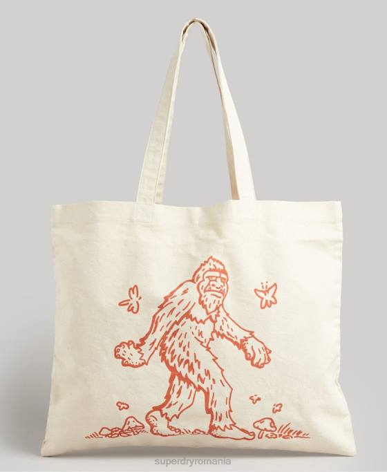 Superdry geanta shopper grafica accesorii nud bărbați JX0Z1732