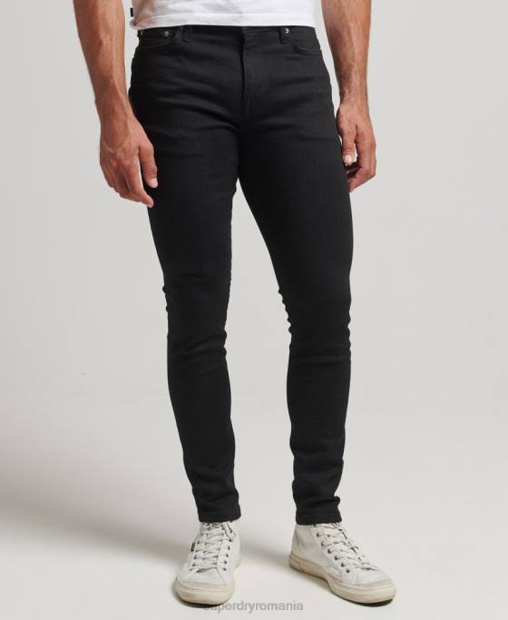Superdry blugi vintage skinny îmbrăcăminte negru bărbați JX0Z1210
