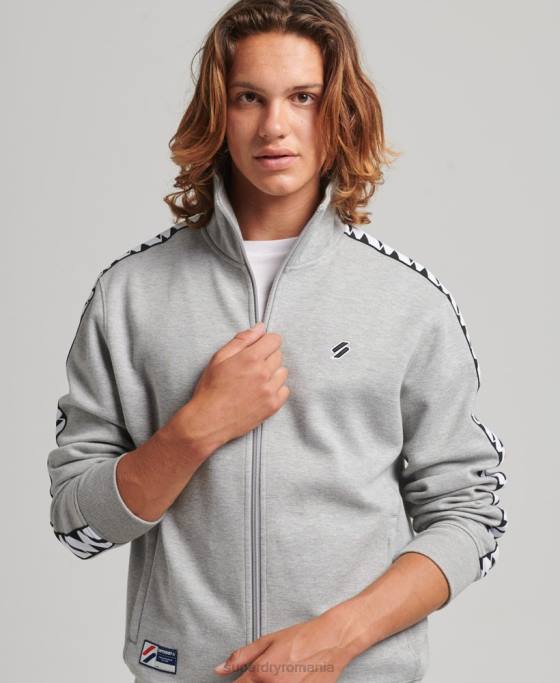 Superdry bandă superioară îmbrăcăminte gri bărbați JX0Z5016