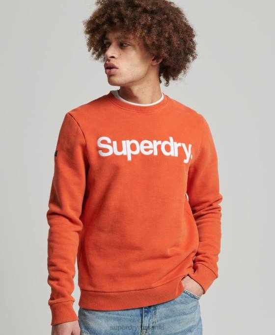 Superdry hanorac clasic de epocă îmbrăcăminte portocale bărbați JX0Z5143