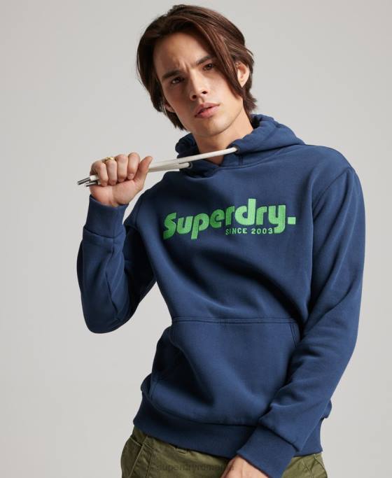 Superdry hanorac clasic teren vintage îmbrăcăminte marina bărbați JX0Z637