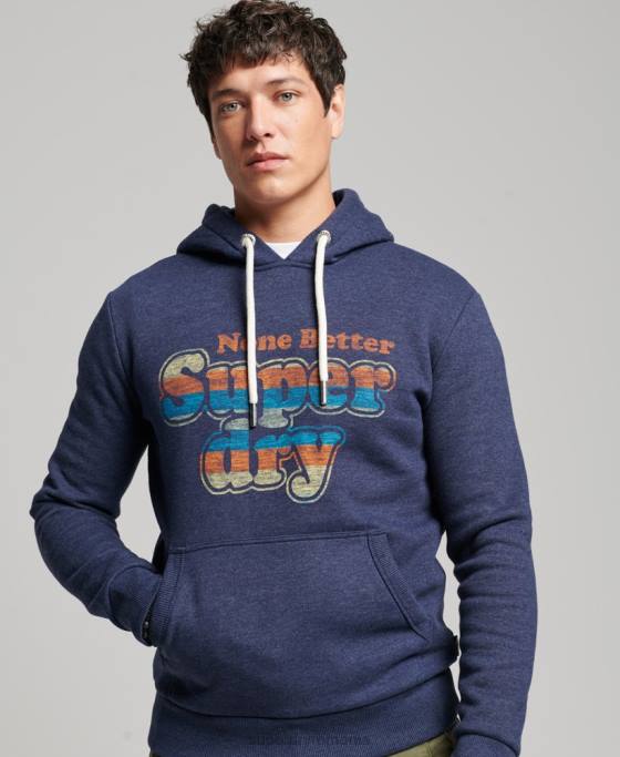 Superdry hanorac clasic vintage cooper îmbrăcăminte marina bărbați JX0Z599