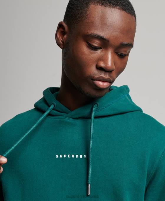 Superdry hanorac cu logo code surplus îmbrăcăminte verde bărbați JX0Z482