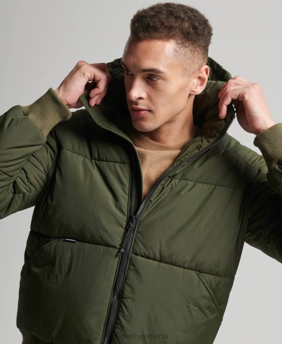 Superdry jachetă de agrement montană îmbrăcăminte kaki bărbați JX0Z4521