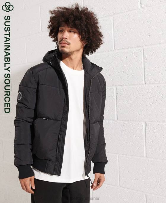 Superdry jachetă de agrement montană îmbrăcăminte negru bărbați JX0Z4587