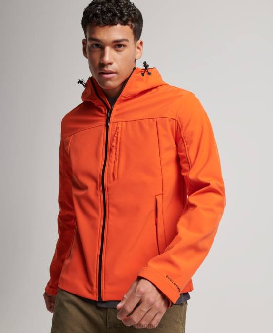 Superdry jachetă de trekker îmbrăcăminte portocale bărbați JX0Z936