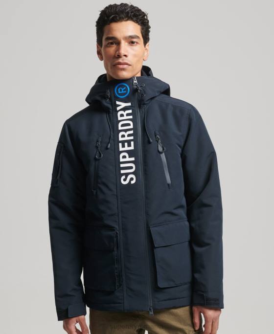 Superdry jachetă de vânt ultimate SD îmbrăcăminte marina bărbați JX0Z1078