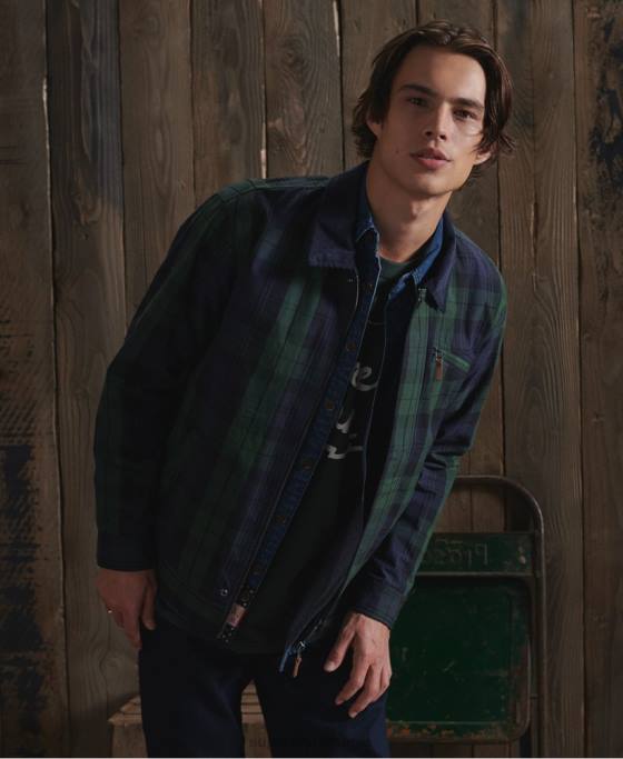 Superdry jachetă dry cruiser ediție limitată îmbrăcăminte galben bărbați JX0Z4769