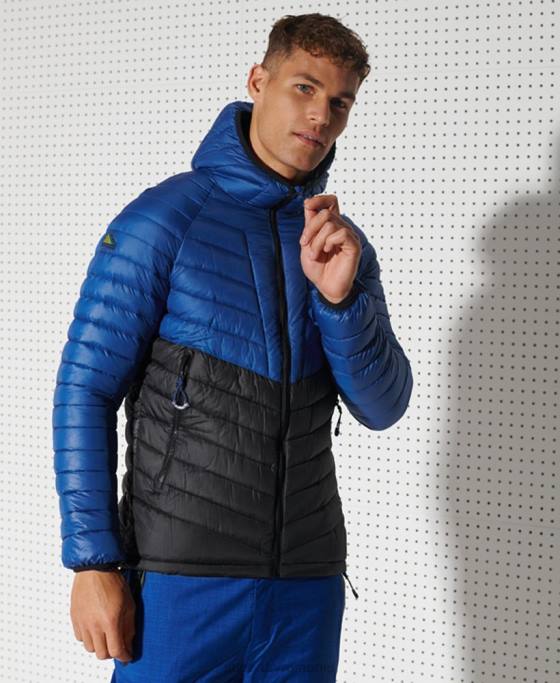 Superdry jachetă izolatoare pro curată îmbrăcăminte marina bărbați JX0Z4634