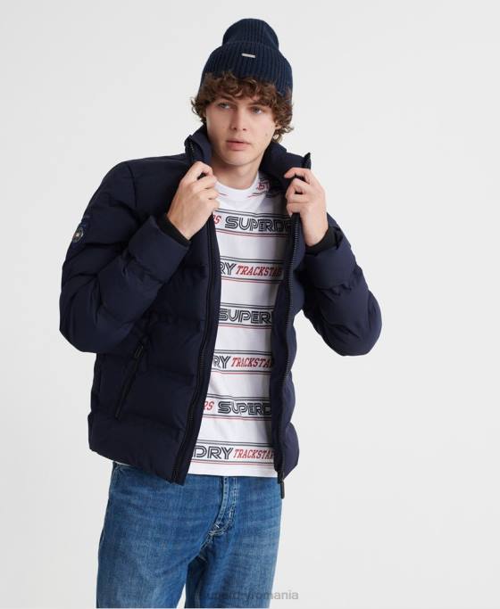 Superdry jachetă puf cu pilotă ultimate radar îmbrăcăminte marina bărbați JX0Z4735