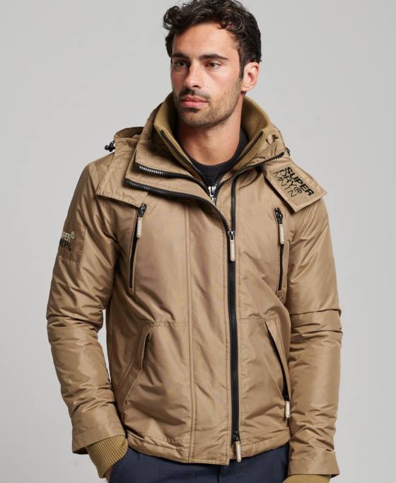 Superdry jachetă windcheater mountain sd îmbrăcăminte maro bărbați JX0Z1111