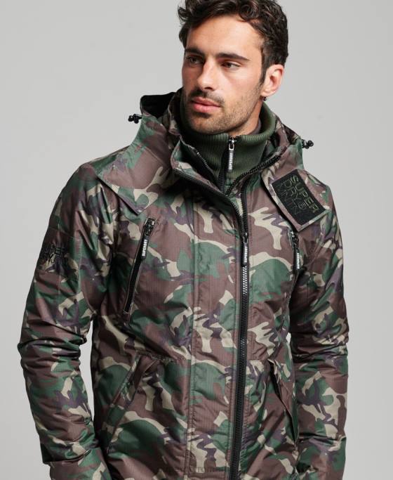Superdry jachetă windcheater mountain sd îmbrăcăminte verde bărbați JX0Z1015