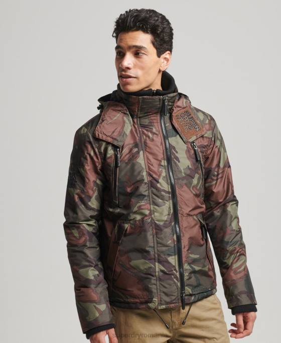 Superdry jachetă windcheater mountain sd îmbrăcăminte verde bărbați JX0Z1075