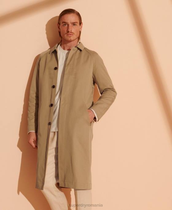 Superdry haină clasică mac ediție limitată îmbrăcăminte maro bărbați JX0Z4764