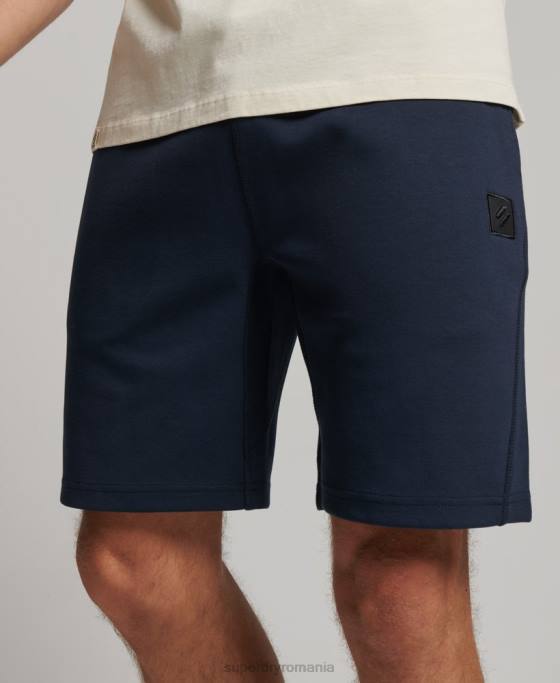 Superdry pantaloni scurți tech îmbrăcăminte albastru bărbați JX0Z288