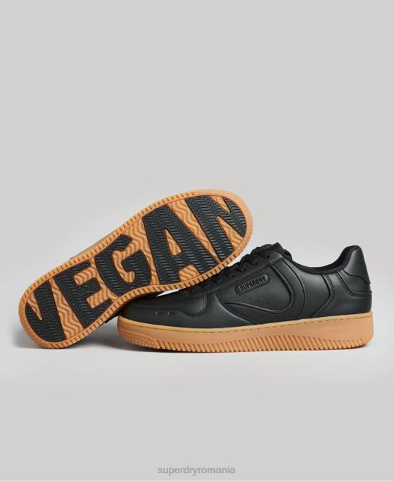 Superdry pantofi de antrenament vegani groși pantofi negru bărbați JX0Z1943
