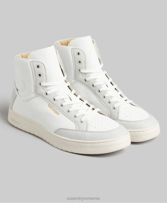 Superdry pantofi sport vegani vintage pantofi alb bărbați JX0Z1909