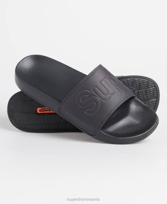 Superdry glisoare magice de plajă camo pantofi verde bărbați JX0Z1945