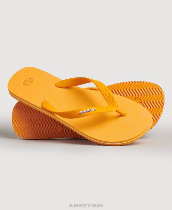 Superdry șlapi clasici de epocă pantofi aur bărbați JX0Z1730