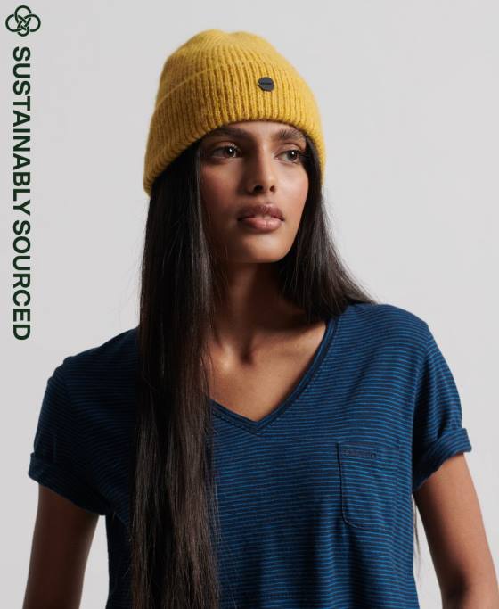Superdry beanie de lux accesorii verde femei JX0Z6610