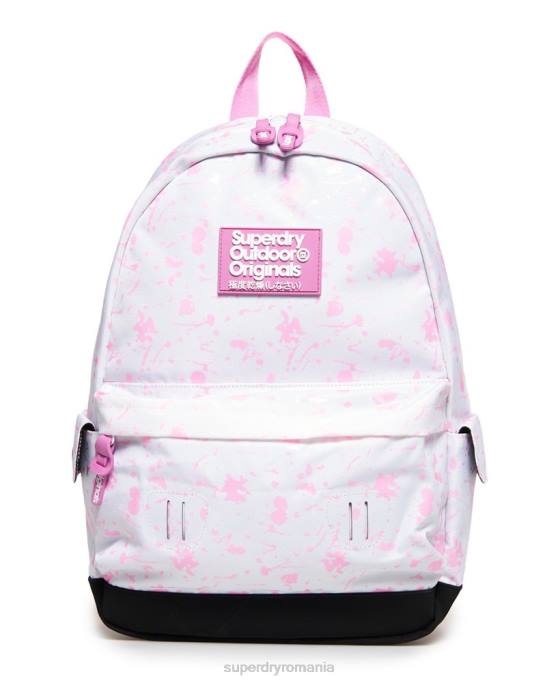 Superdry Rucsac montana cu schimbare de culoare editie print accesorii alb femei JX0Z4331