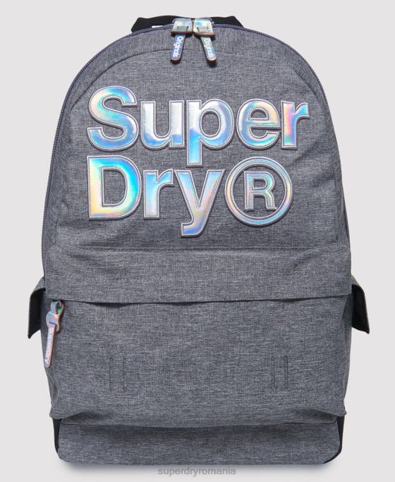 Superdry rucsac holo infill montana accesorii gri femei JX0Z4222