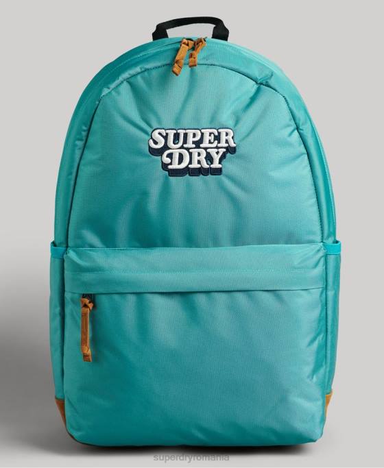Superdry rucsac montana vintage micro brodat accesorii albastru femei JX0Z1620
