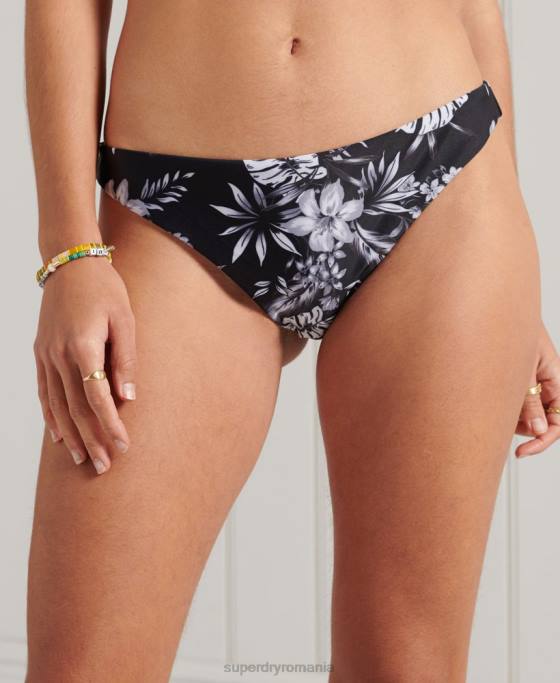 Superdry slip bikini surf îmbrăcăminte negru femei JX0Z6638