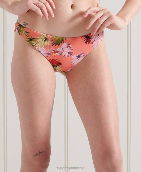 Superdry slip bikini surf îmbrăcăminte roz femei JX0Z6635