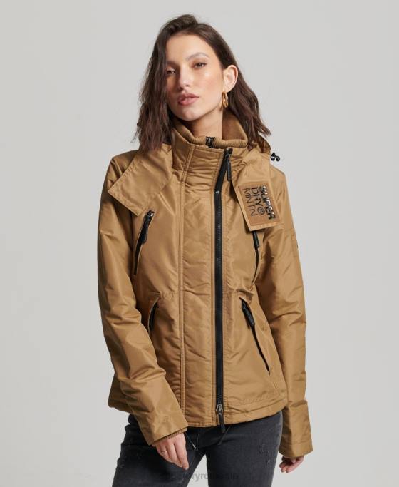 Superdry geaca de munte sd-windcheater îmbrăcăminte maro femei JX0Z3618